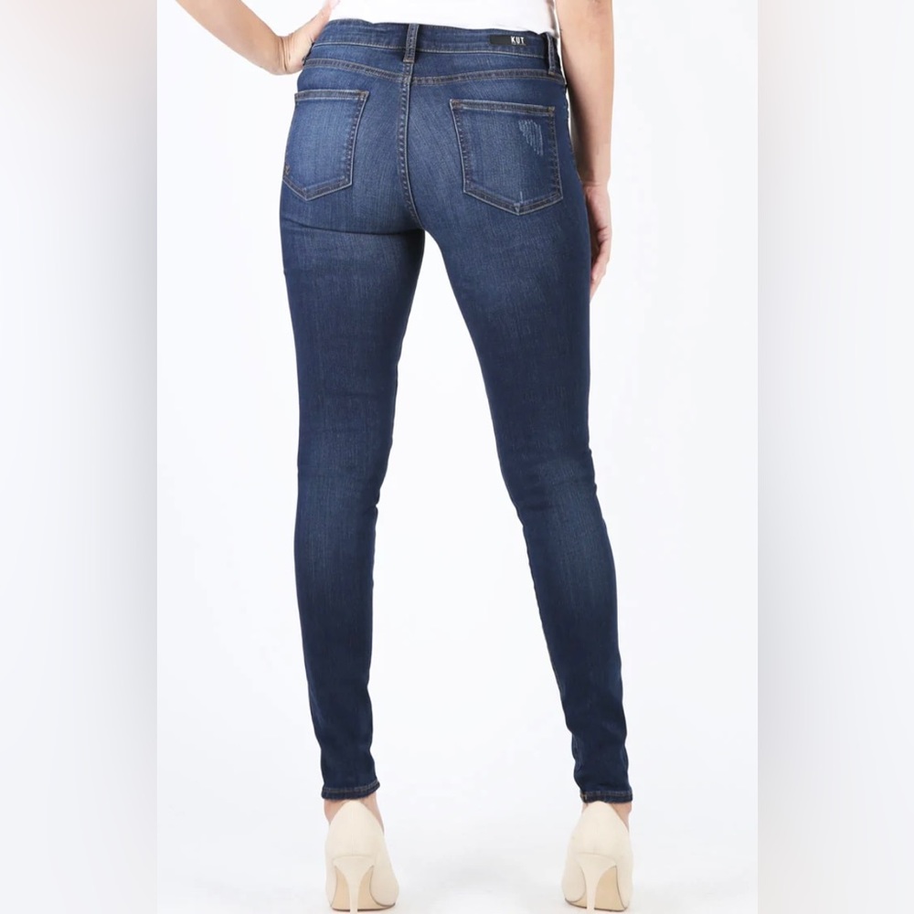 KUT FROM KLOTH MIA TOOTHPICK SKINNY JEANS SIZE 4.